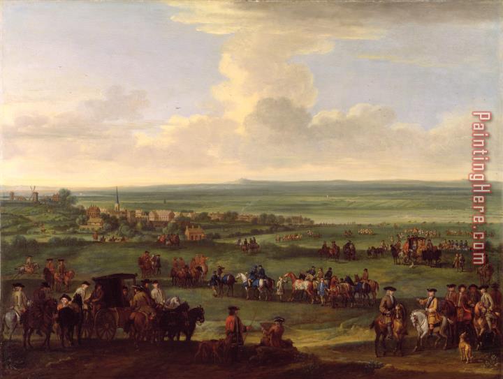 John Wootton George I - At Newmarket